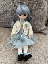 UCanaan BJD Doris Doll, 1/6 SD Dolls 12 Inch 18 Ball Jointed Doll DIY Toys