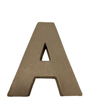 Letter Free Standing Letter A Large Decor Freestanding Lightweight Papier Mache