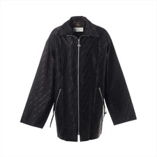 Fendi 365 ZUCCa Nylon Jacket J40 Ladies' Black