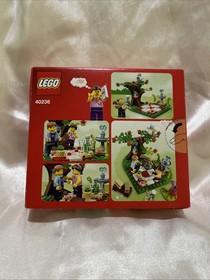 RETIRED NEW BOX LEGO VALENTINES DAY PICNIC 40236 BUILDING TOY-126 PIECES