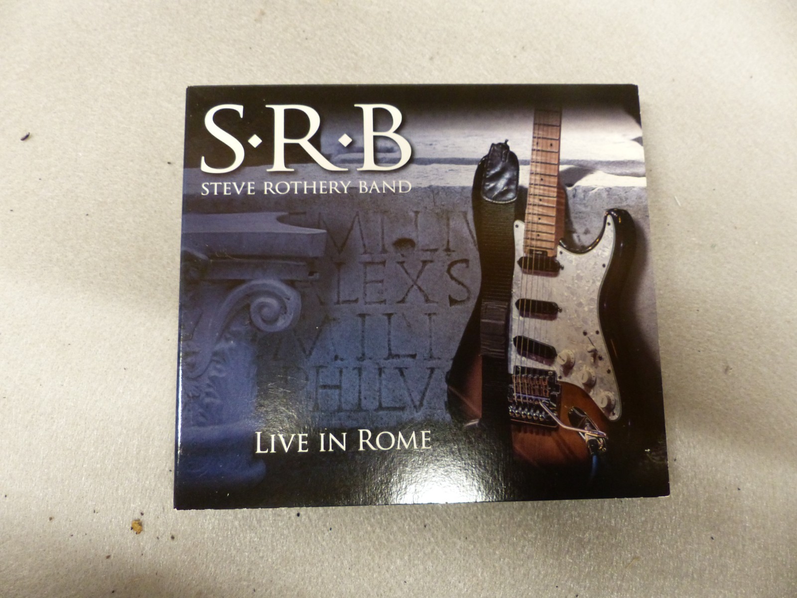 Steve Rothery Band: Live In Rome -  2CD & DVD digipack - UNPLAYED