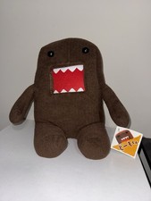 Domo 12  Plush Sitting New With Tags RARE