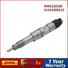 0445120186 51101006115 Common Rail Diesel Fuel Injector for MAN TGL TGM