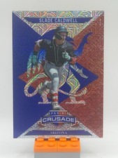 2025 Panini Crusade Baseball  Slade Caldwell Blue And Red Mojo #92