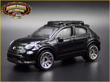 2015-2024 FIAT 500X 4 FOUR DOOR BLACK 1/64 SCALE COLLECTIBLE DIECAST MODEL CAR