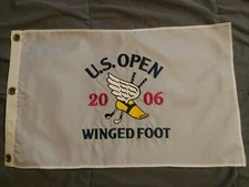 2006 US Open pin flag Geoff Ogilvy Winged Foot Golf Club ryder british tpc pga