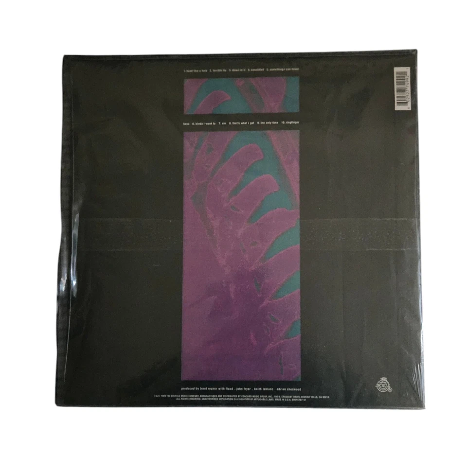 NINE INCH NAILS pretty hate 2011 machine Lp Vinyl Record , SEALED - Image 2 of 2