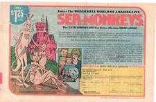 1980 SEA-MONKEYS Novelty Pets Only 1.25 PRINT AD - WONDEFUL PET BRINE SHRIMP