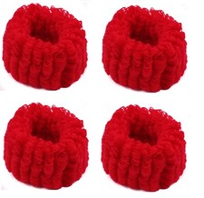 Thick Large Terry Soft Hair Bobbles Ponios Ponytail Scrunchies Donuts Hairband
