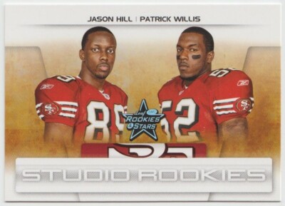 2007 Leaf Rookies and Stars Studio Rookies #45 Jason Hill / Patrick Willis