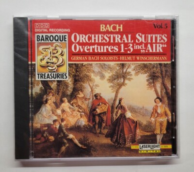 Bach: Orchestral Suites Nos. 1-3 (CD, 1990, Laserlight)