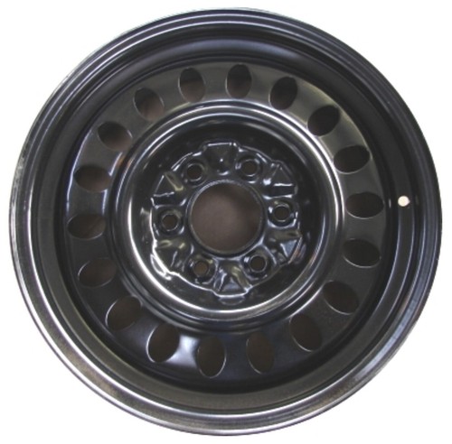 17" 17x7 OEM Black Steel Wheel Rim for 2002-2009 Chevrolet Trailblazer GMC Envoy