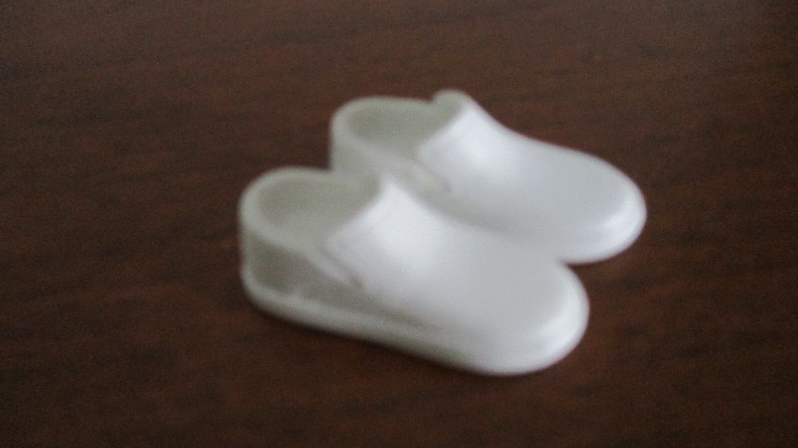 SCARPE SLIP ON CASUAL BARBIE bianche piedi piatti ~ Lotto 49