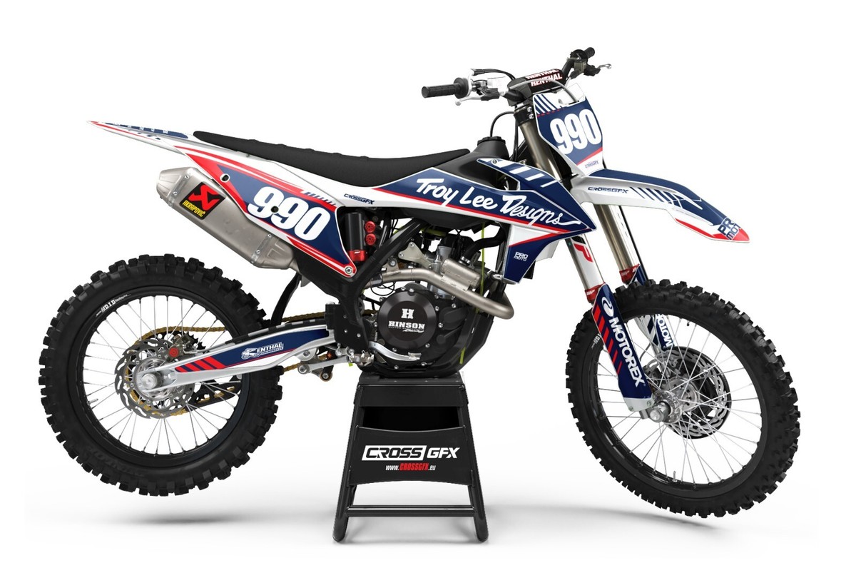 Kit Déco Complet Black KTM SX / SXF 2023 - Foto 7