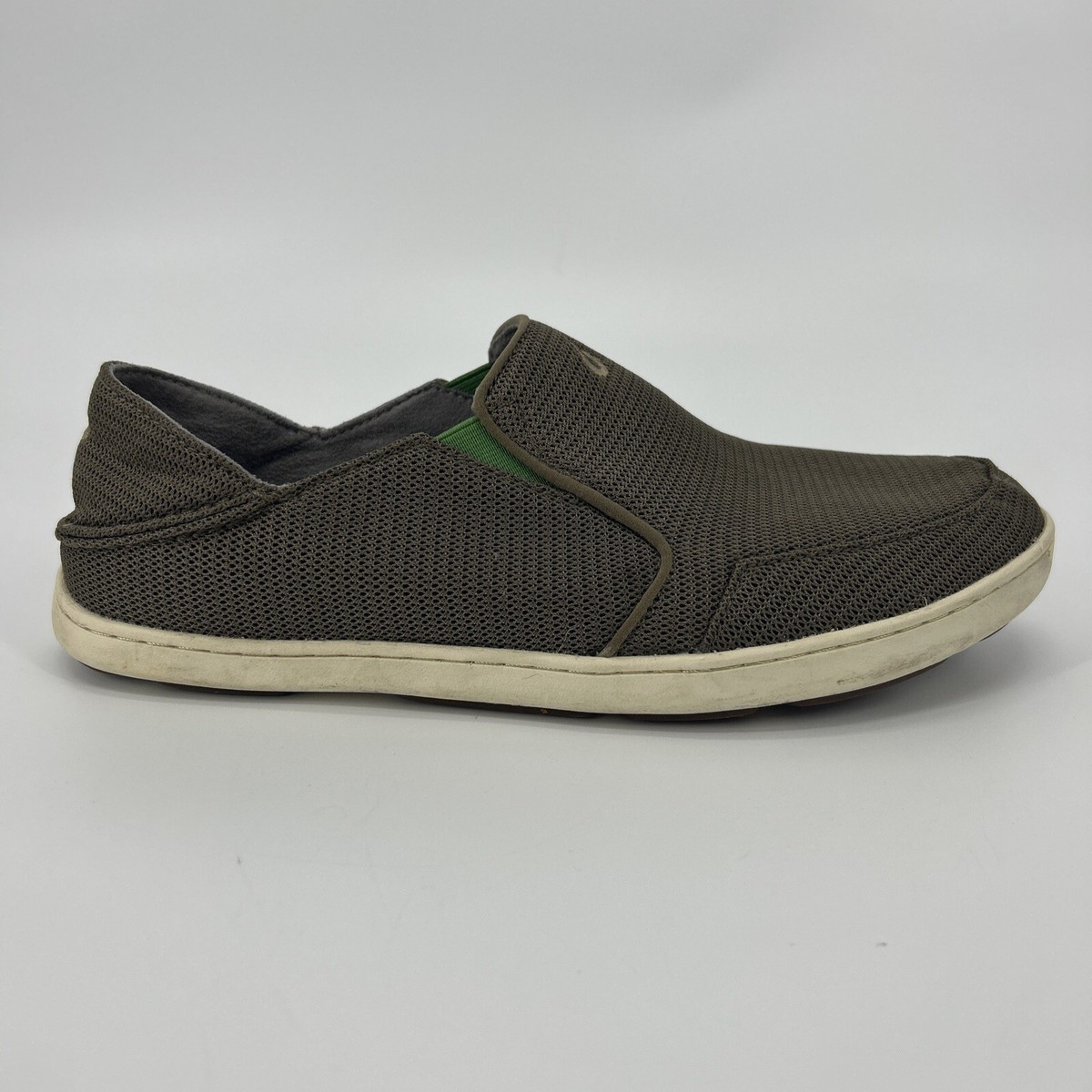 Olukai Shoes Mens Size 9M EUR 42 Brown Nohea Mesh Slip On 