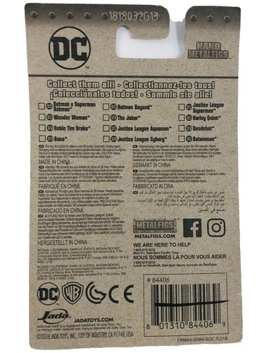 New 1.5" Die-Cast figure Nano Metalfigs DC Comics DC60 Cyborg Justice League - Picture 3 of 3