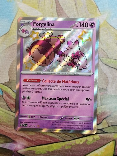 Carte Pokémon Forgelina 167/091 EV4.5 Destinées de Paldea