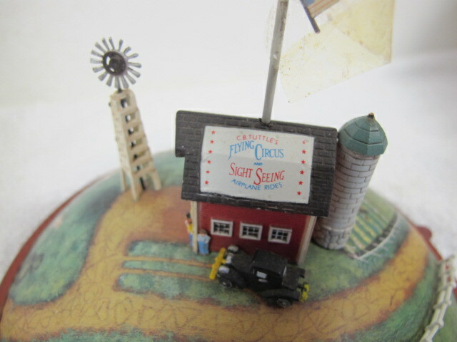 ENESCO FLYING CIRCUS LIMITED EDITION ACTION MUSICAL IN BOX NEEDS