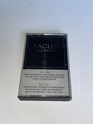 EAGLES THE LONG RUN CASSETTE 5C-5508 1979 Electra Asylum Tape