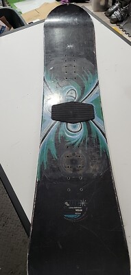 Vintage GNU Carbon High Beam 143cm Snow  Handcrafted In USA W/ Stomp Pad