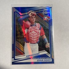 2022 Panini Elite Extra Edition Aspirations Blue /349 #178 Josue Demey DPL
