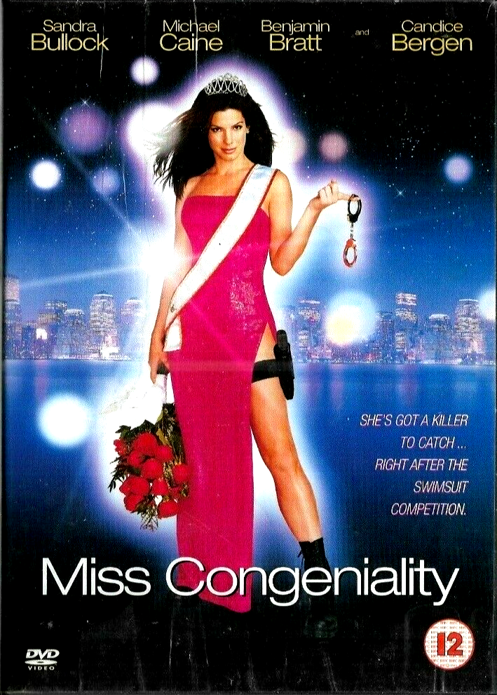 Miss Congeniality DVD (2001) with Sandra Bullock