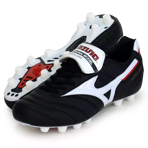 Mizuno MORELIA 2 Football Shoes P1GA2000 Black Kangaroo Leather Made in Japan