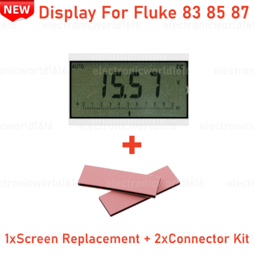 Pour Fluke 83 85 87 TrueMRS multimètre numérique portable réparation d'écran LCD - Photo 1/6