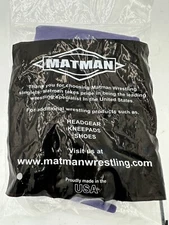 Matman Wrestling Singlet Purple Youth Nylon Size Extra Small