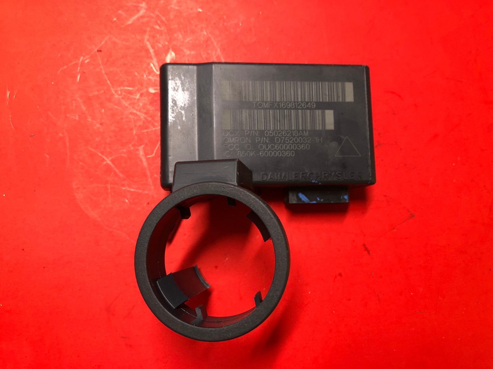 2008 DODGE CALIBER SKIM MODULE TRANSCEIVER IMMOBILIZER 05026218AM USED ...