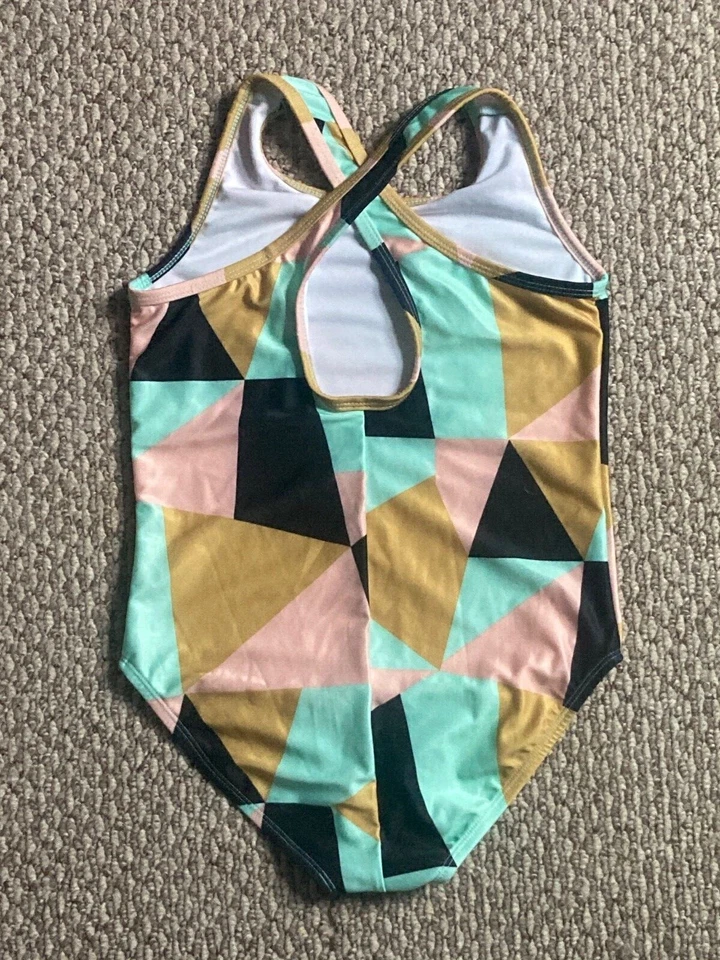 Traje de baño geométrico Crazy 8 Crazy8 de Gymboree Girls L 10 - 12 Foto 2 de 4