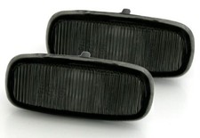 Für Audi A2 A3 8L A4 B5 A6 4B A8 4D TT 8N 2 Stück Seitenblinker Schwarz SET