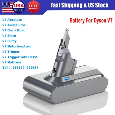 21.6V Replacement Battery for Dyson V7 SV11 Animal V7 Extra V7 Trigger 968670-02
