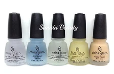 China Glaze - NAIL TREATMENTS - Base/Top Coat - 14ml/ 0.5OZ - Pick Your Choice 