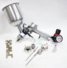 HVLP Air Spray Gun HVLP Car Paint Sprayer Primer Clearcoat 1.7mm 2.0 2.5 Nozzle