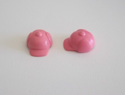 Lot De 2 Bonnets D'hiver PLAYMOBIL (ref 0455) Bleu Clair Pour Figurines - Occasion - Allemagne