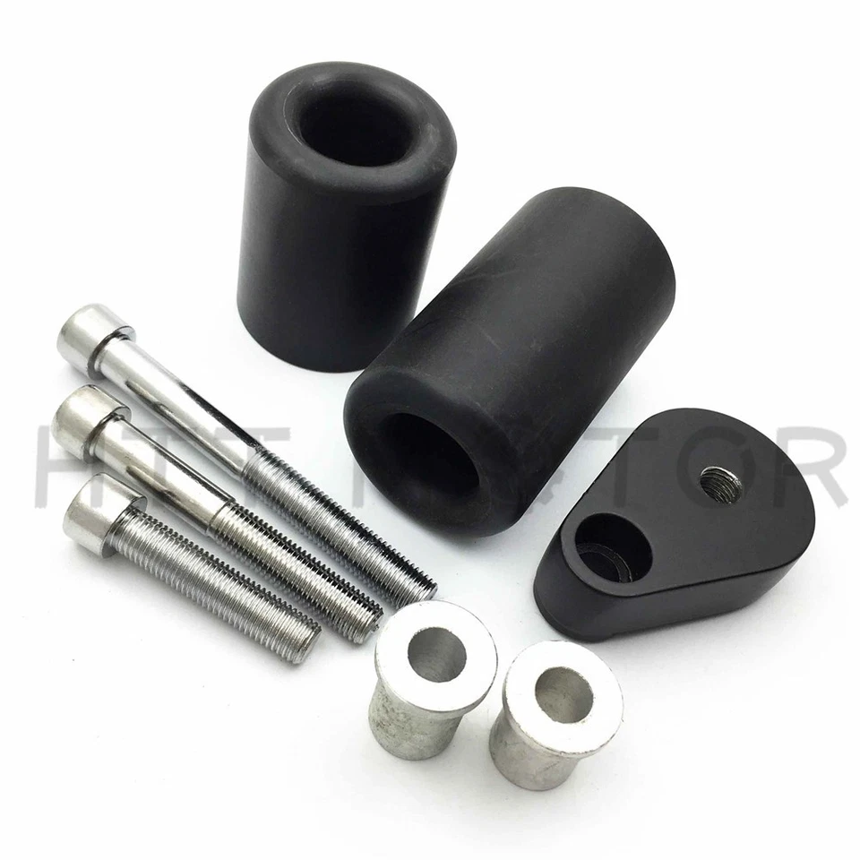 Черная рамка ползунки защита от аварий для Kawasaki Ninja ZX6R ZX 6R 2007-2008 - Изображение 3 из 4