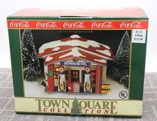 Coca-Cola Town Howard Oil Service Station Town Square In Box 1992 in Box READ