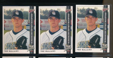 Lot (4) 1999 Multi-Ad Sports #15 Ted Sullivan Mahoning Valley Scrappers (IE19)