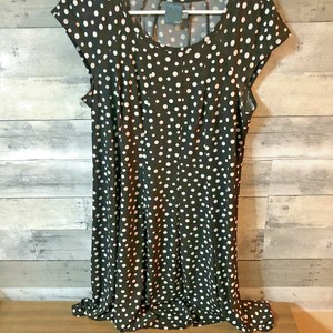 gabby skye polka dot dress