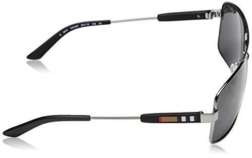 Gafas de sol Burberry BE 3074 1003/87 Gunmetal/Gris 63 mm BE3074 100387 NUEVAS EN CAJA Foto 3 de 3