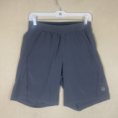 Rhone Shorts Mens Small Gray Running Training Gym Workout No Lining Adult