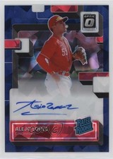 2022 Donruss Optic Navy Blue Cracked Ice Prizm 12/35 Alejo Lopez Auto 0r2f