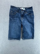 Levi's 505 Boys Regular Fit Denim Shorts Size 10 Reg W25 Blue Jeans Americana
