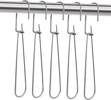 Pattern Hooks 24 Pcs Metal Pattern Hangers 7.3" Sewing Pattern Making Paper Stor