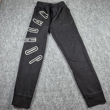 Jordan Pants Youth XL 13-15 Black Fleece Jogger Sweatpants Athletic Basketball