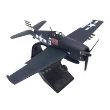 1:72 WWII U.S. F6F Hellcat Shipboard Fighter Simulation Alloy Aircraft Model