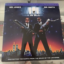 Men In Black (Laserdisc, 1997) MIB THX Deluxe Widescreen 2 Disc Laser Disc