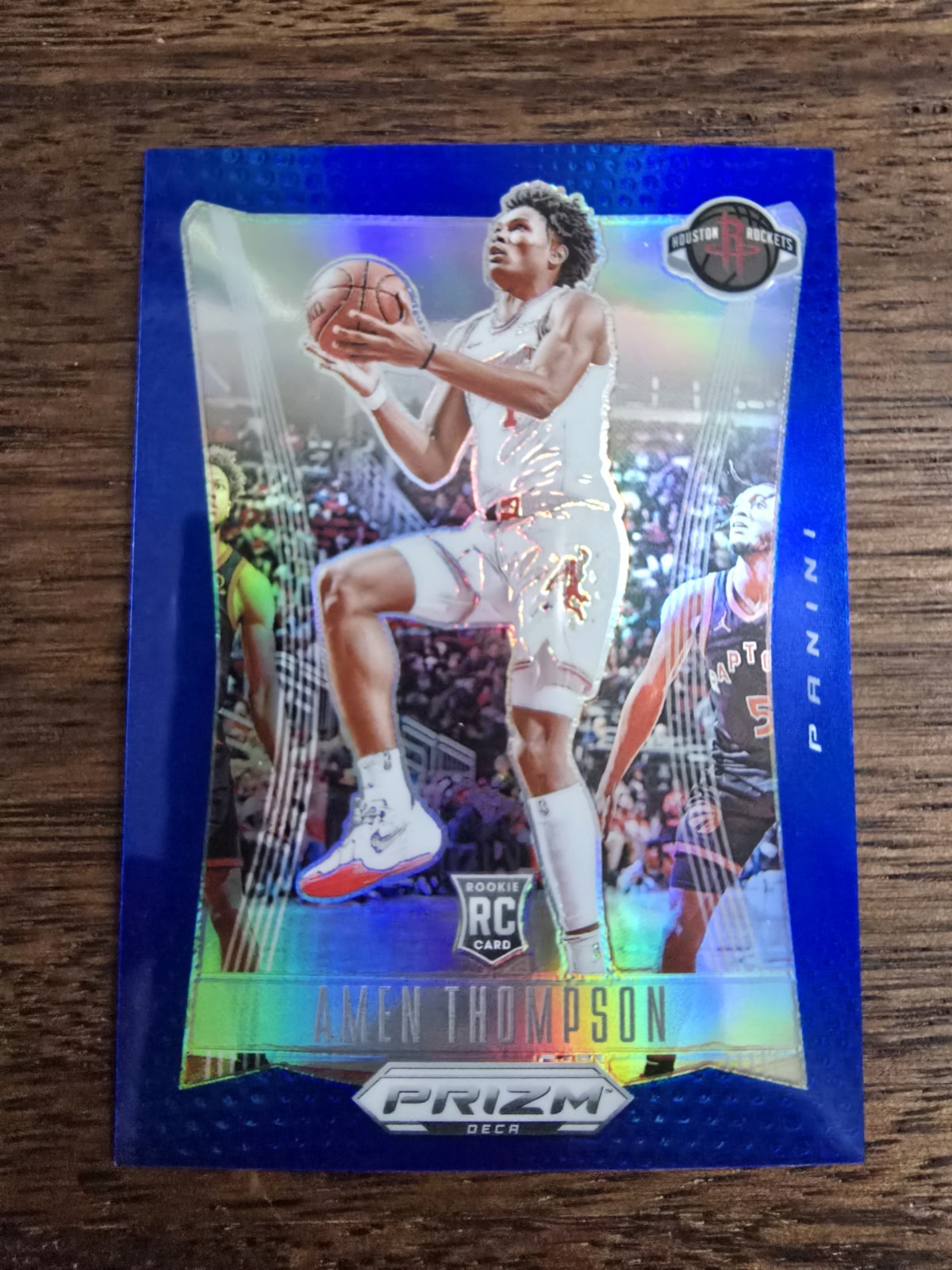 2023-24 Panini Prizm Deca - Amen Thompson #294 Blue Prizm /149 (RC)