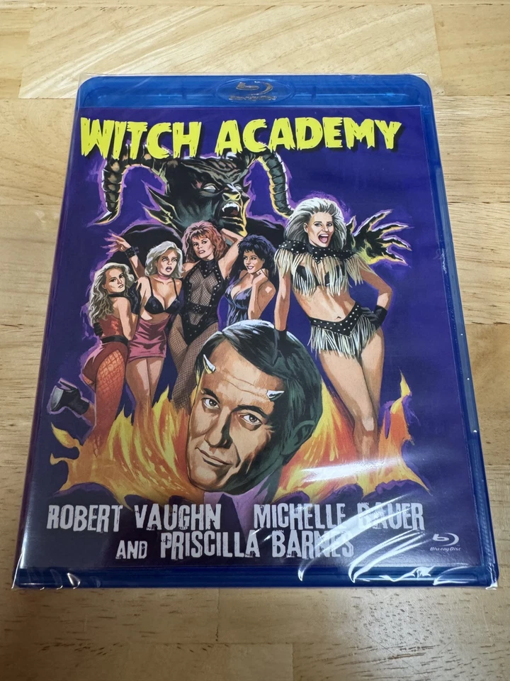 Witch Academy Blu Ray with Slipcover Signed By Michelle Bauer BRAND NEW SEALED - Imagem 3 de 4